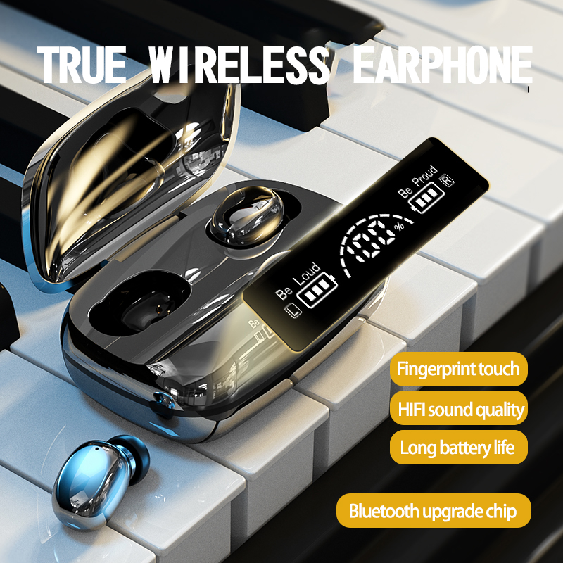 TWS 蓝牙 5.2 无线耳机入耳式运动耳机
